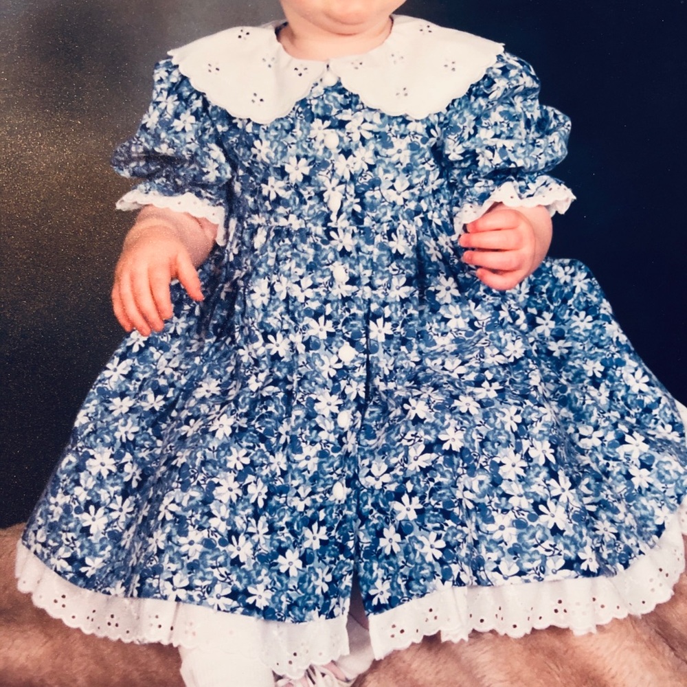 💕HOST PICK💕Blue Floral Dress by Sarah Louise